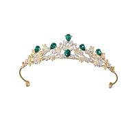 Elegant Rhinestones Crystal Princess Crown Alloy Texture Suitable For Weddings Parties Photo Shoots Hair Accessory Dazzling Princess Photo Crown