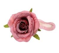 Elegant Rose Flower Hair Clip Strong Secure Claw For Women Girl Great For Adding Charm To Various Occasion