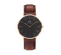 Elegant Rose Gold Ladies Classic Watch - male - Daniel Wellington - Watches - Brown - ONE SIZE - Accessories ONE SIZE