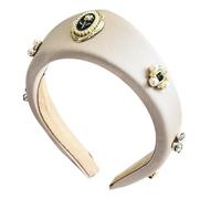 Elegant Rose Pearls Headband For Women Vintage Styles Hair Accessory Stylish Hairpieces For Weddings And Parties Women's Fashion Headpiece
