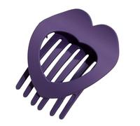 Elegant Sand Texture Hair Addons Heart Plan Polystyrene Clamps Continuous Blending with All Outfits Gentle Modern Dull Finish Clip