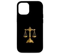 Elegant Scales of Justice Law Symbol Tee Case for iPhone 12/12 Pro