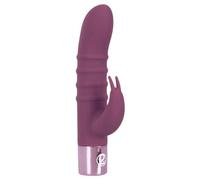 Elegant Series Rabbit Vibrator-05998830000 Purple One Size