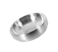 Elegant Serving Bowl Heatproof Construction for Hot Meals Family Gatherings Practical Stainless Steel Tableware Large Capacity Soup Bowl