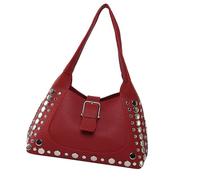 Elegant Shoulder Bag With Unique Studs Detailing PU Leather Underarm Bags For Women Embracing Retro Styles Trends Trendy Clutch For Women