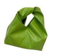 Elegant Shoulder Bear for Fashion Women Practical Handbag PU Leather Underarm for Easy Carry and Street Style Bag for Carrying and Storing Street Style, Green, Eine Größe