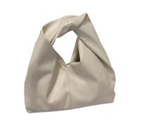 Elegant Shoulder Bear for Fashion Women Practical Handbag PU Leather Underarm for Easy Carry and Street Style Bag for Carrying and Storing Street Style, White, Eine Größe