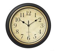 Elegant Silent Clock for Living Room Battery Operated, Enhances Home Aesthetics, No Electricity Needed