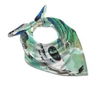 Elegant Silk-Like Scarf Unisex, 25"x25" Versatile Fashion Headband, The High-speed Rail Is Speeding Bandana for Hair, Neck & Bag