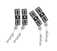 Elegant Silver Tassels Hair Clip Handmade Hairpiece Alloy Texture Long Tassels Hair Accessories for Fashionable Women