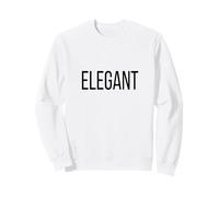 Elegant Single Word Adjective Simple Halloween Costume Sweatshirt