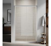 ELEGANT Sliding Shower Enclosure for Modern Bathroom,1300mm Shower Door with 6mm Tempered Glass