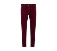 Elegant Slim-Fit Trousers - female - Marc Cain - Slim-fit Trousers - Red - 2XL - Trousers 2XL
