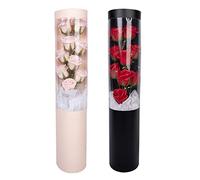 Elegant Soap Rose Flower Bouquet Red Roses As a Symbol of Eternal Love for the Anniversary (1614A0)