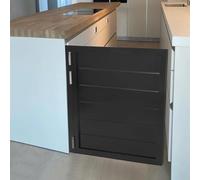 Elegant Solid Wood Cafe Swing Doors - 180° Two-Way Opening Metal Hinges Perfect for Kitchen Bar Bedroom or Entrance Partition (White 31.4" W x 35.4" H)