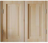 Elegant Solid Wood Swinging Cafe Doors - Automatic Closing, Two-Way Swing, Perfect for Kitchens, Bars, and Restaurants(Wood,120x80cm)