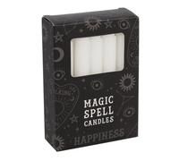 Elegant Spell Candles 24 Pack - White
