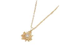 Elegant Spring Blossom Chain - Luxury Petal Choker, Flower Link, Gemstone Plate | Ornate Vibrant Nature Inspired Symbolic Meaningful Present Featuring Adjustable Clasp Hardware for Mom