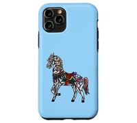 Elegant Stained Glass Merry Go Round Horse Case for iPhone 11 Pro