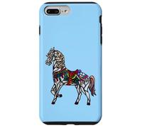 Elegant Stained Glass Merry Go Round Horse Case for iPhone 7 Plus/8 Plus