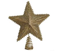 Elegant Star Decoration for Christmas Trees Long Lasting Shine and Appeal (25 gold cotton)