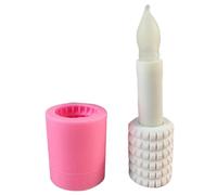 Elegant Star Shaped Candlestick Creation Mold Delicate Star Layered Silicone for Elegant Easy Demold Holder