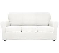 Elegant Stretch Sofa Covers with Separate Seat Cushions NonSlip Design Elastic Band for Home Décor - Perfect for Living Room Protection and Style.
