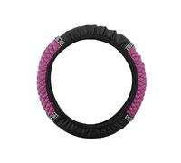 Elegant Studded PU Leather Cover 380mm Diameter Luxurious Artificial Cover Easy Installs Skin