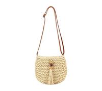 Elegant Styles Straw Crossbody Bag Shoulder Bags For Students And Travelers Seeking A Fashionable Accessory Large Capacity Satchel