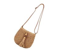 Elegant Styles Straw Crossbody Bag Shoulder Bags For Students And Travelers Seeking A Fashionable Accessory Large Capacity Satchel