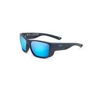 Maui Jim Amberjack Polarized Sunglasses Blue,Black Blue Hawaii/CAT3