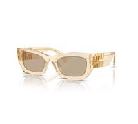Elegant Sunglasses for Stylish Look - unisex - Miu Miu - Sunglasses - Beige - 53 MM - Accessories 53 MM