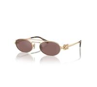 Elegant Sunglasses for Stylish Look, unisex, Miu Miu, Sunglasses, Yellow, ONE SIZE, Accessories ONE SIZE