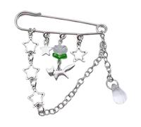 Elegant Sweater Shawl Clip Clasp Pin Fashion Pendant Brooch Stylish Accessaries for Fashion Forward Individuals