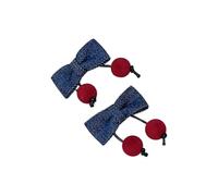 Elegant Sweet Cherries Bowknot Hair Clip For Little Girl Comfortable Bows Styling Accessory Various Occasion Hair Bows Women