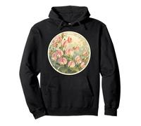 Elegant Sweet Pea Birth Month Flower Pullover Hoodie