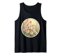 Elegant Sweet Pea Birth Month Flower Tank Top