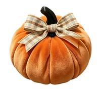 Elegant Table Decoration for the Season, Realistic Artificial Autumn Accent for Your Creative Resin Craft Figure as a Miniature Ornament for Living Room, Garden (Orange, 20 cm)