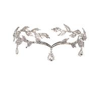 Elegant Tears Headband Shining Rhinestone Bridal Headwear Elegant Wedding Prom Party Headdresses Tiara Jewelry Hair Pins For Bride Bridesmaid Colour Name:Gold