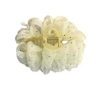 Elegant Temperament Starry Sky Feather Bubble Hair Clip For Women Headwear Hairpin Ornament Accessories