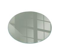 Elegant Tempered Glass Hearth Protector for Modern Homes Grey Green Colour 80 cm