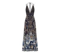 Elegant Tiered Dress with Hardware - female - Camilla - Maxi Dresses - Multicolor - S - Dresses S