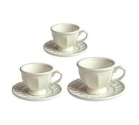 Elegant Tiny Tea Set for Dollhouses Alloy Cup and Saucer Pretend Play Embellishments 3pcs Accessories French Dollhouses Accessories Set