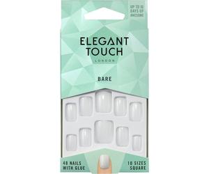 Elegant Touch - Bare Nails (was totally bare) - Square Shape