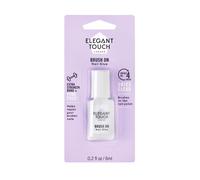 Elegant Touch Brush On Nail Glue Clear 6ml (Packaging may vary)