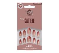 Elegant Touch Cat Eye Nails Glittering Chestnut