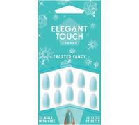 Elegant Touch Christmas Nails Frosted Fancy