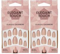 Elegant Touch Classic Cashmere,Nude (Pack of 2)