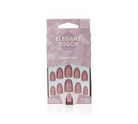 Elegant Touch - Colour Nails - Power Trip - Shimmer Dusky Rose - Oval Shape