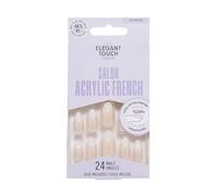 Elegant Touch French Acrylic Nails No. 1 STILETTO